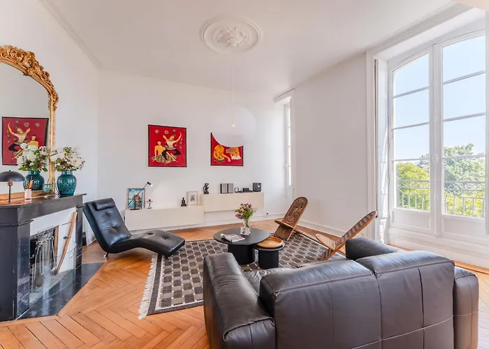 Apartament Helios - Elegant Appartement De 115 M² A Nantes Nantes